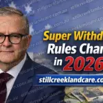 Super Withdrawal Rules Change in 2026